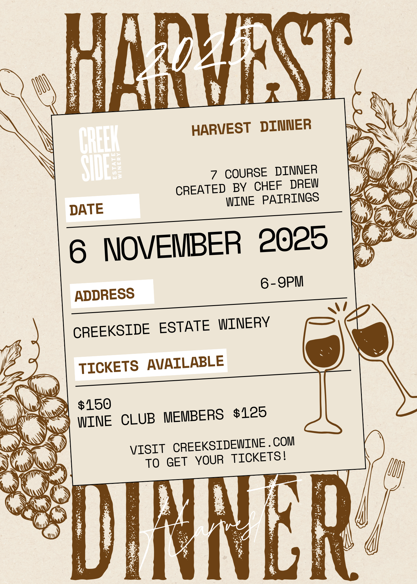 Harvest Dinner
