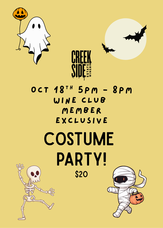 Creek Freek Halloween Costume Party
