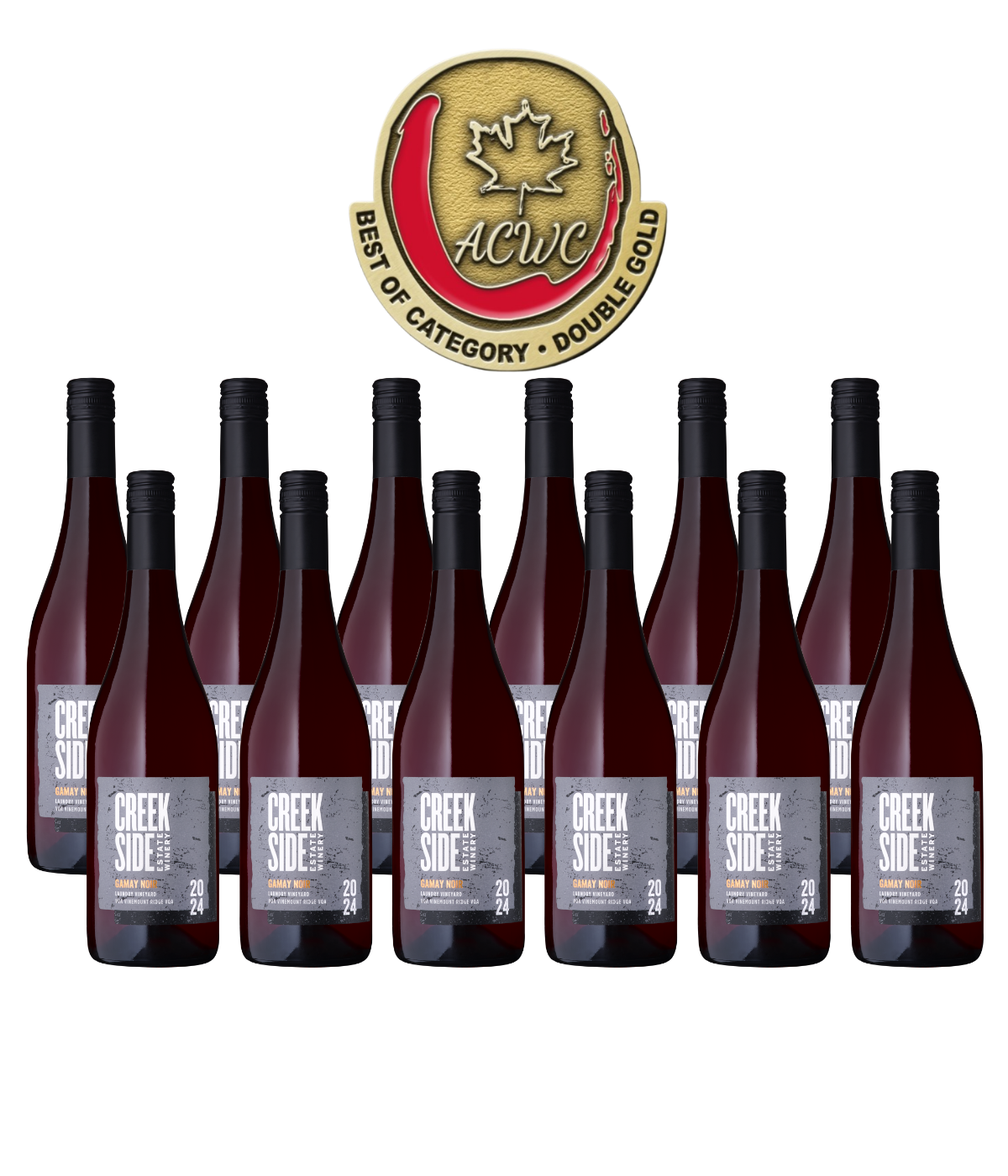 2024 Gamay Noir 12 Bottles - Canada's Best Red Wine