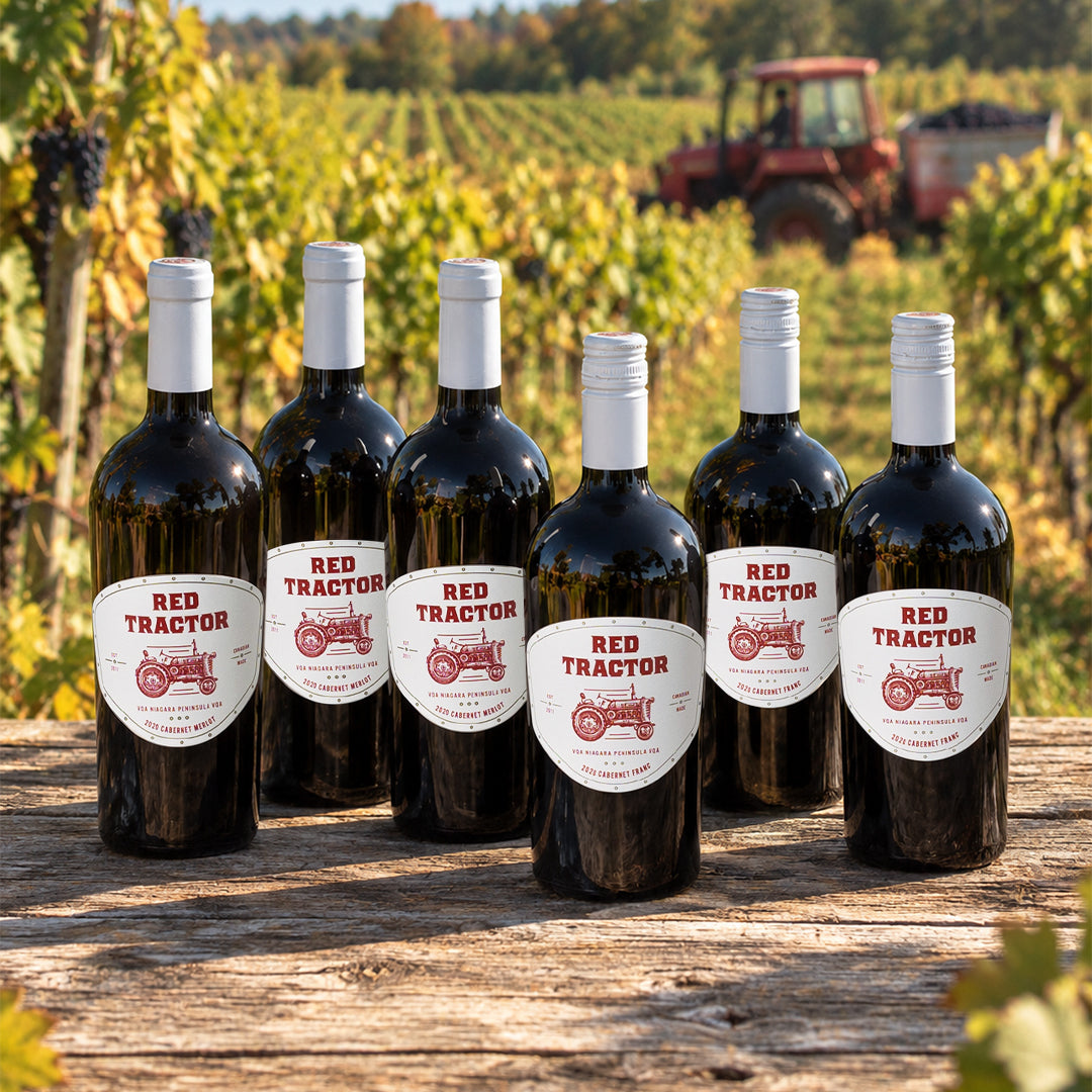 Harvest's Greatest Hits - 6 Bottle Red Tractor Collection