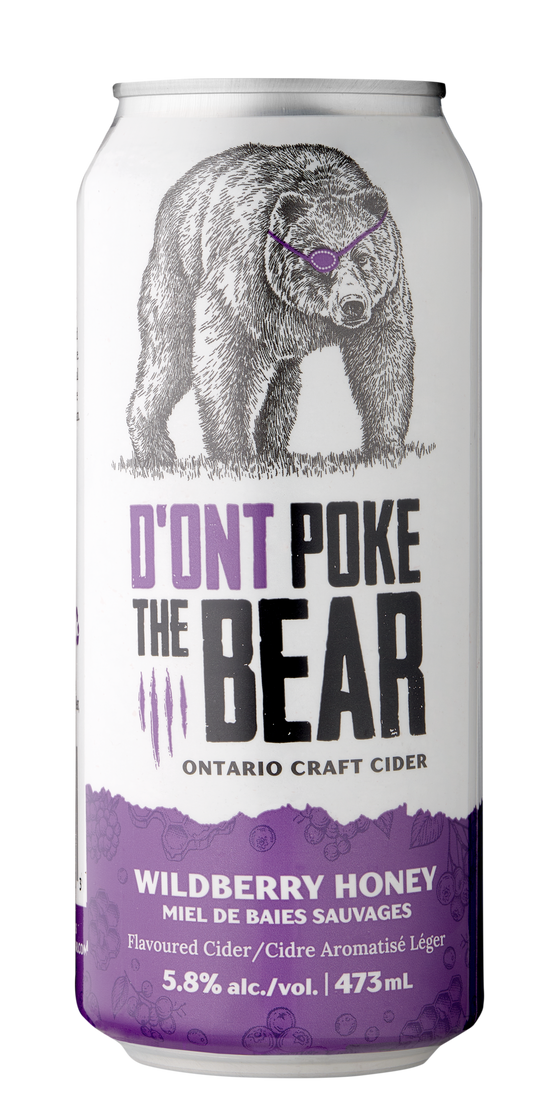 D'Ont Poke The Bear Wildberry Honey Cider